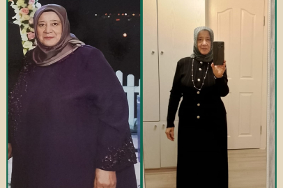 22 ayda 128 kilodan 75 kiloya düştü! Azmi hayran bıraktırdı