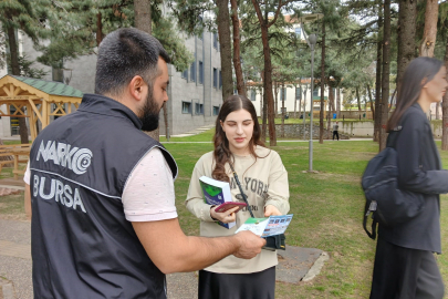 Bursa’da 5 bin 35 kişiye madde bağımlılığıyla mücadeleyi anlattılar