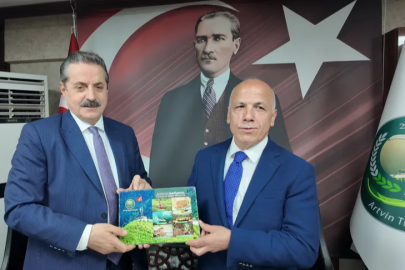 Faruk Çelik'ten Artvin Ticaret Borsası'na ziyaret
