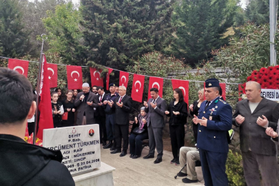 Şehit Binbaşı Ercüment Türkmen dualarla anıldı