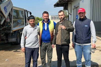Temizlik işçilerinden büyük ders, altınlar sahibine ulaştı