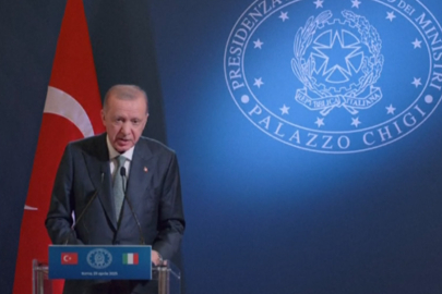 Erdoğan: ''İtalya ile ticaret hedefimizi 40 milyar dolar olarak belirledik''