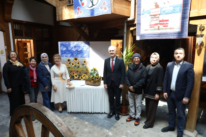 Kırkyama sanatının en güzel örnekleri inegöl kent müzesinde görücüye çıktı