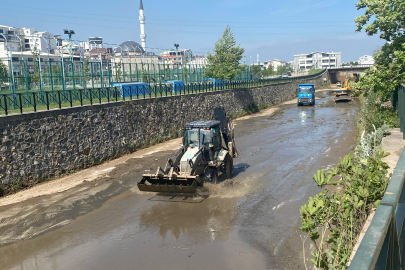 Mandıras Deresi’nde temizlik seferberliği