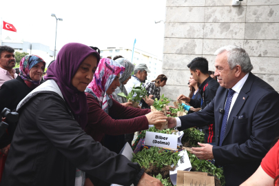 “Fide Bizden Ürün Sizden” kampanyası ile 310 bin fide vatandaşlarla buluşuyor