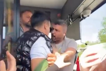 Genç öğrenci ve şoför arasında ‘Sen kimsin?’ tartışması