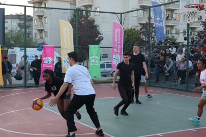 Uluslararası Spor Festivali’nde basketbol rüzgarı esti