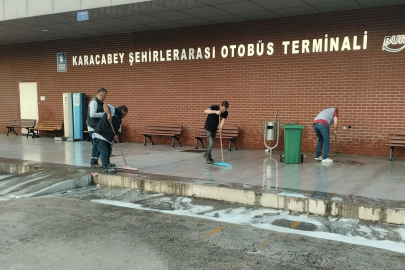 Terminal pırıl pırıl, bölge halkından tam not
