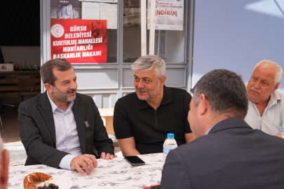 “Her Muhtarlık Bir Başkanlık” diyen Işık, mahalleliye kulak veriyor