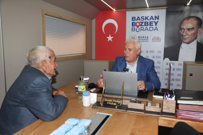 Başkan Bozbey: "Dağ yöresi kalkınacak"