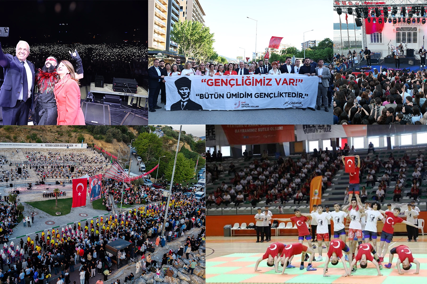Bursa 19 Mayıs'ı coşkuyla kutladı