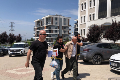 Gemlik'te cinayet zanlısı adliyeye sevk edildi
