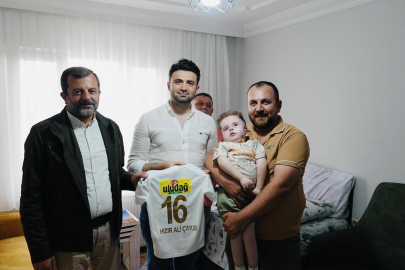 Enes Çelik’ten alkışlanacak ziyaret