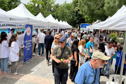 Sağlık Sokağı Bursa’da yoğun ilgi gördü