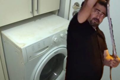 Evin çamaşır makinesinden çıktı...