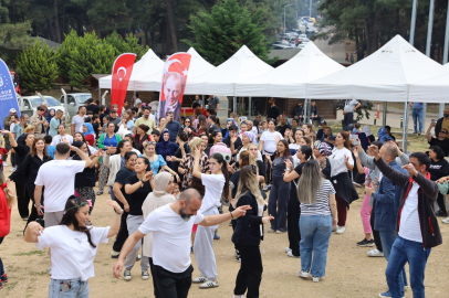 Bursa Roman Şenliğinde dansa doydular