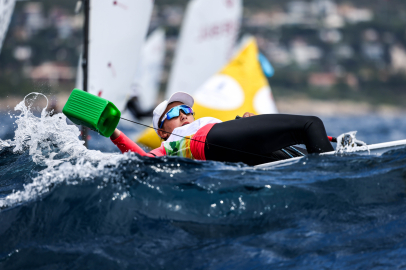 Optimist Avrupa'da ikinci gün tamamlandı