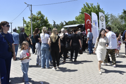 Gezici Kafe, Leylek Şenliği'nde ilgi odağı oldu