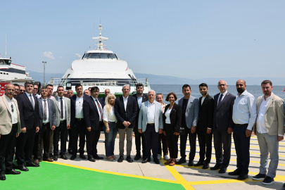 Bursa'da BUDO iskelesi yenilendi!
