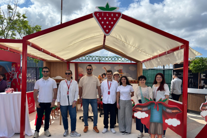 Çilek, yaratıcı çocuk festivali’nde çocuklarla buluştu