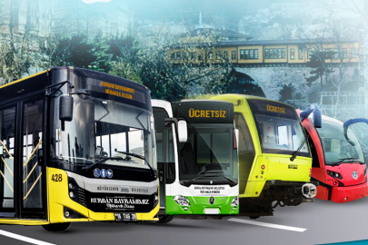 Bursa'da bayram boyunca ulaşım ücretsiz