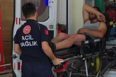 Radyatörden fışkıran kaynar su oto tamircisini yaraladı