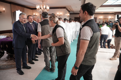 Bursa protokolü bayramlaştı