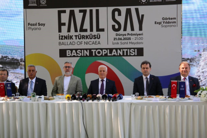 Bozbey duyurdu! Fazıl Say'dan İznik'e özel türkü sahnelenecek