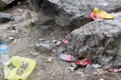 Bursa'nın ünlü şelalesi resmen çöplüğe döndü!