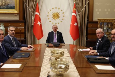 Erdoğan başkanlığında güvenlik toplantısı gerçekleştirildi