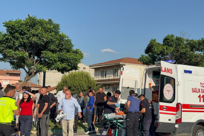 Anne ve bisikletli kızı feci kazada ağır yaralandı