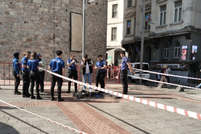 Galata Kulesi'nde korkunç olay!