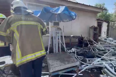 İznik’te LPG tankı patladı