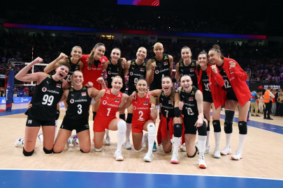 A Milli Kadın Voleybol Takımı, Milletler Ligi'nde kayıpsız devam ediyor