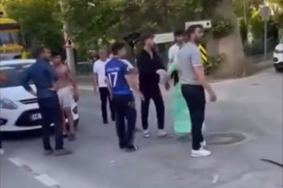 Trafik kazası sonrası bıçaklı kavga