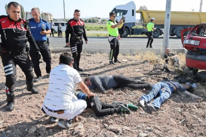 Sınava giden araçlar çarpıştı: 1 ölü, 4'ü ağır 10 yaralı