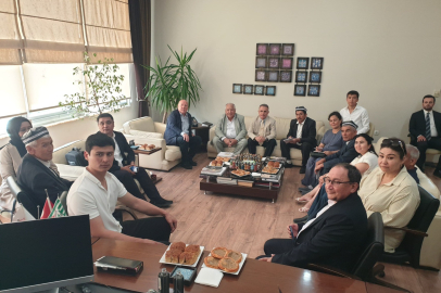 Özbek basın heyeti, Bursa gazetecileriyle bir araya geldi