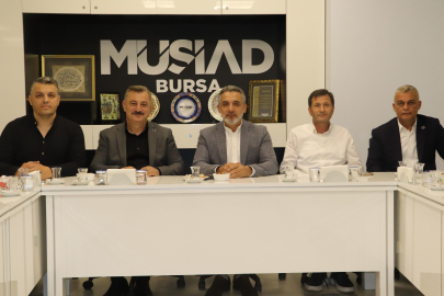 Anahtar Parti Bursa'dan MÜSİAD'a ziyaret!