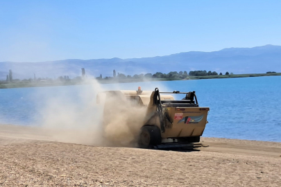 Boyalıca sahili yaz sezonu için temizleniyor