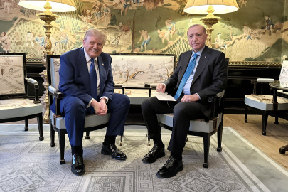 Erdoğan, ABD Başkanı Trump ile görüştü