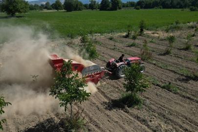 İnegöl’ün verimli arazilerinde taş devri bitti