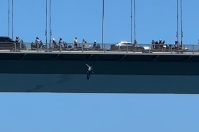 15 Temmuz Şehitler Köprüsü'nden atlayan bir kişi hayatını kaybetti