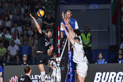 A Milli Erkek Voleybol Takımı, Bulgaristan'ı 3-0 mağlup etti