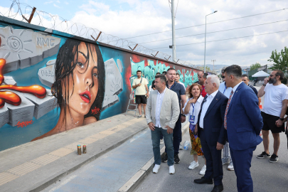 Gençler, Graffiti Şenliği ile kente renk kattı