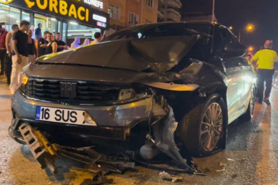 Alkollü sürücü makas attı: 2 kişi yaralandı