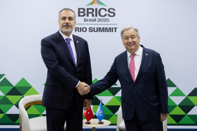 Bakan Fidan, Antonio Guterres ile görüştü