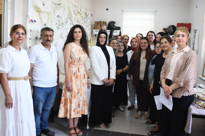 OSMEK kursiyerlerinden göz kamaştıran eserler