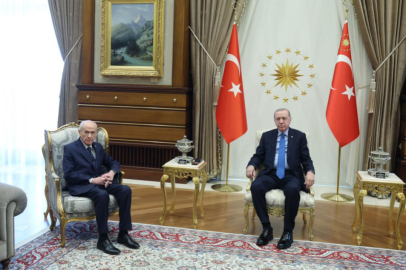 Cumhurbaşkanı Erdoğan, MHP Genel Başkanı Bahçeli ile görüştü