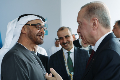 Cumhurbaşkanı Erdoğan, Birleşik Arap Emirlikleri Devlet Başkanı ile görüştü