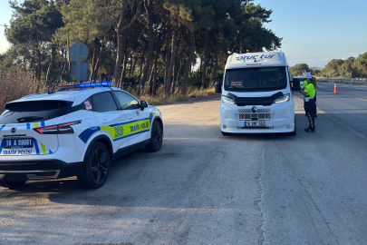 Karacabey'de 20 servise ceza